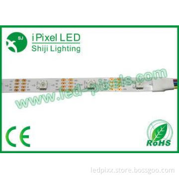 Individually Bendable Coloured APA102 LED Strip Controlled